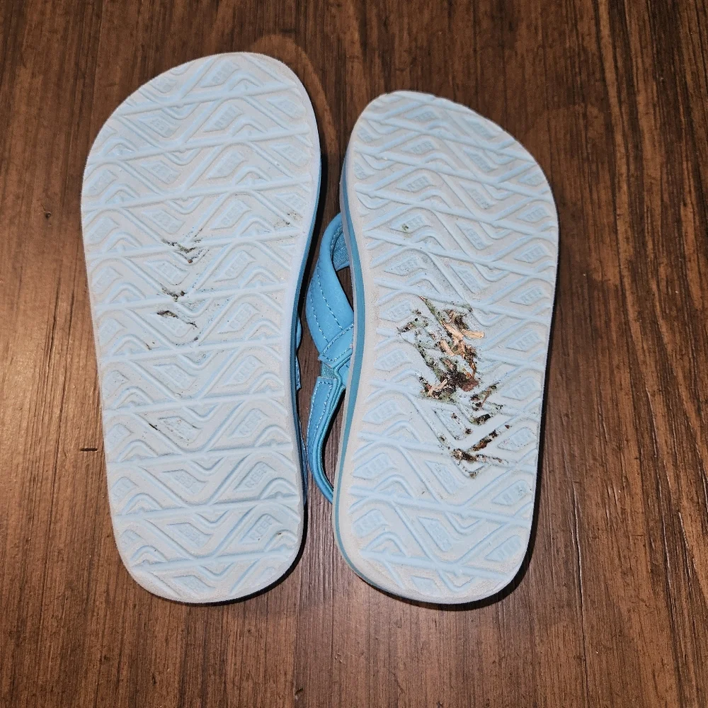 Reef Blue Sandals for Comfort and Style with Back Strap size 10